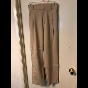 BNWT Zara Camel Pants Size L